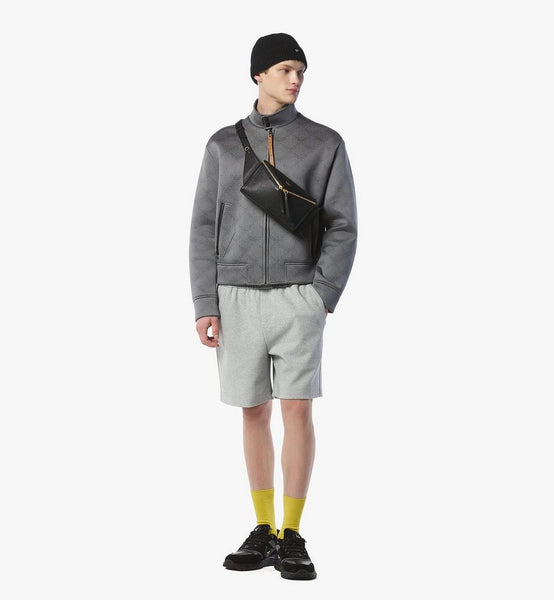 حقيبة خصر على شكل ماسة ثلاثية الأبعاد من الجلد image 5