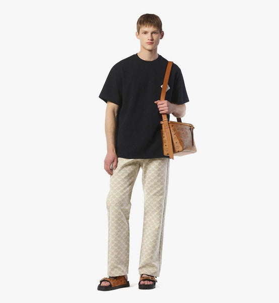 Diamond 3D Shoulder Bag in Visetos Leather Mix image 7