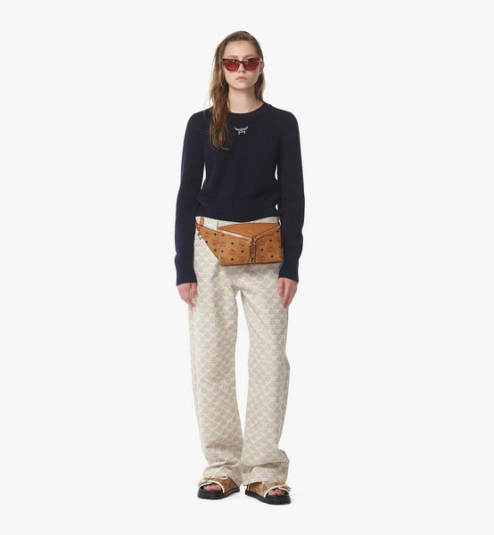 Diamond 3D Belt Bag in Visetos Leather Mix image 6