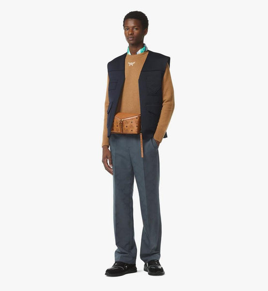 Diamond 3D Belt Bag in Visetos Leather Mix image 9