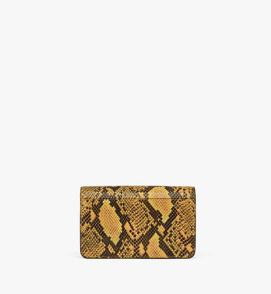 Diamond Shoulder Bag in Python Print Coronet image 4