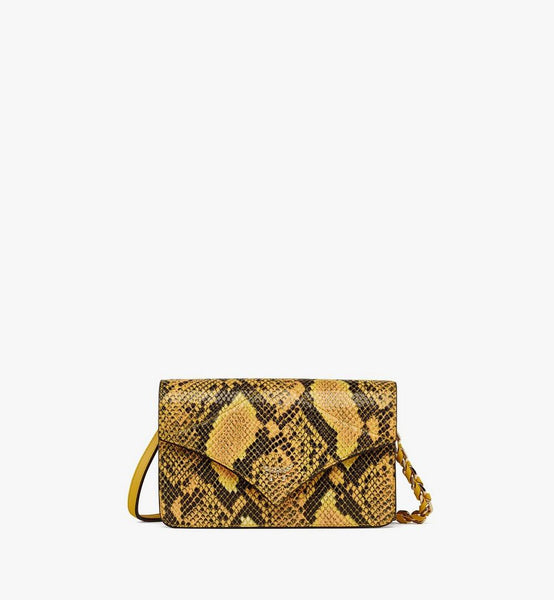 Diamond Shoulder Bag in Python Print Coronet image 1