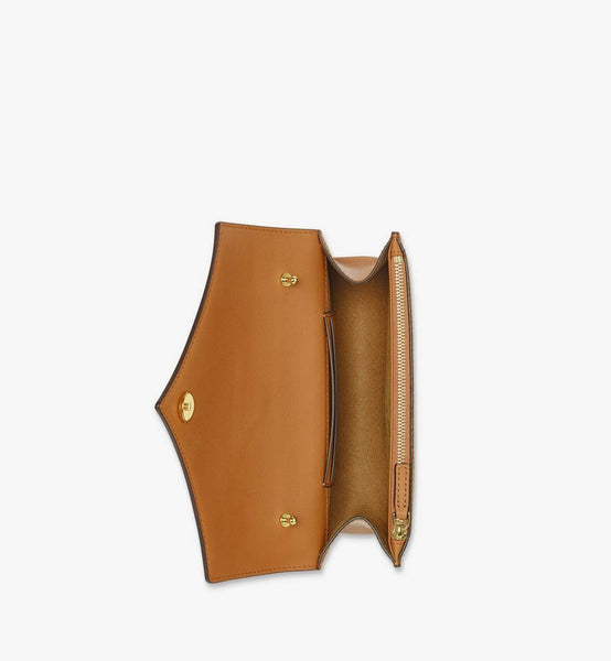 Diamond Shoulder Bag in Visetos Leather Mix image 3