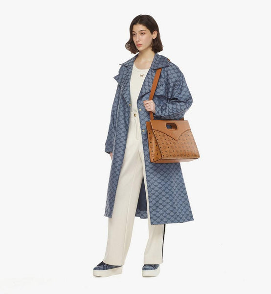 Diamond Tote in Visetos Leather Mix image 5