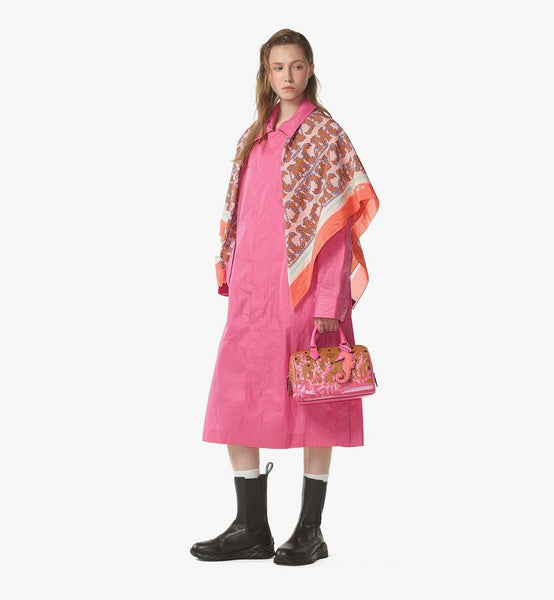 Ella Boston Bag in Cubic Coral Visetos image 6