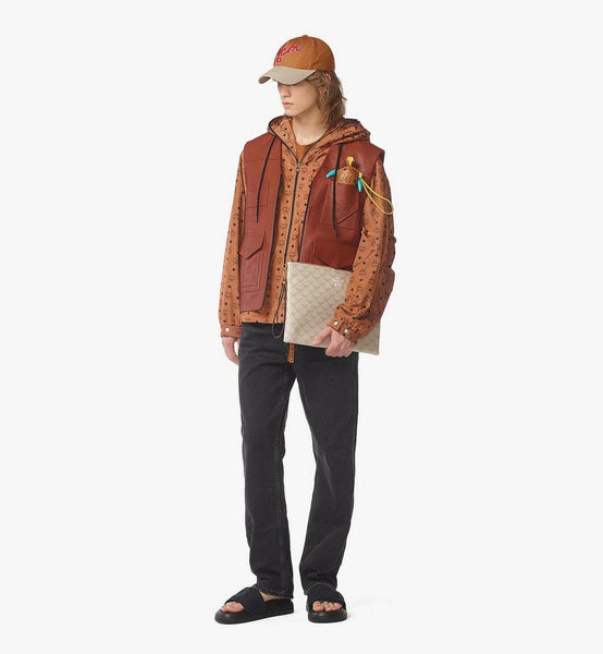 حافظة هيميل كبيرة مسطحة بنقشة لوريتوس image 3