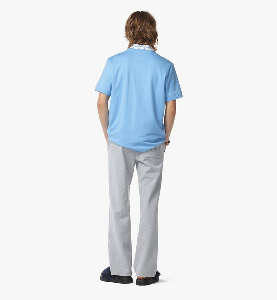 تي شيرت من القطن العضوي بنقشة شعار أوراق الغار image 4