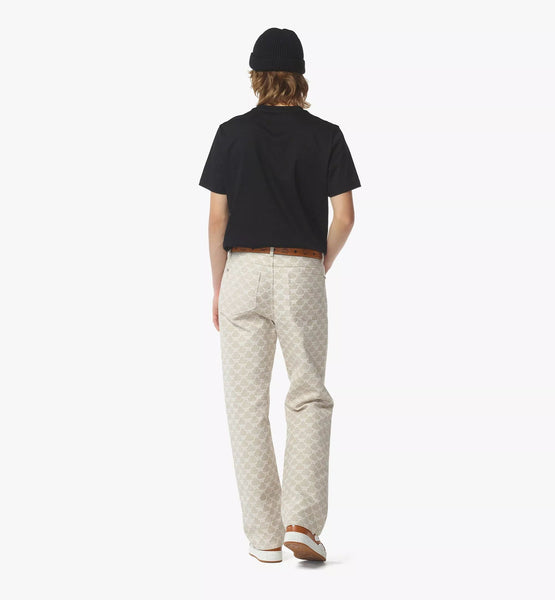 تي شيرت مزين بشعار الماركة / جيب بسحاب image 5