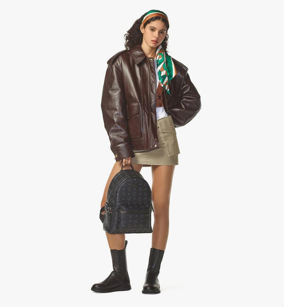 Stark Side Studs Backpack In Visetos image 5