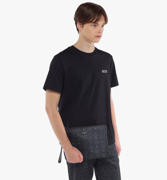 Wristlet Zip Pouch in Visetos Original image 4