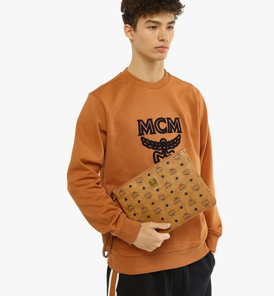 Wristlet Zip Pouch in Visetos Original image 6