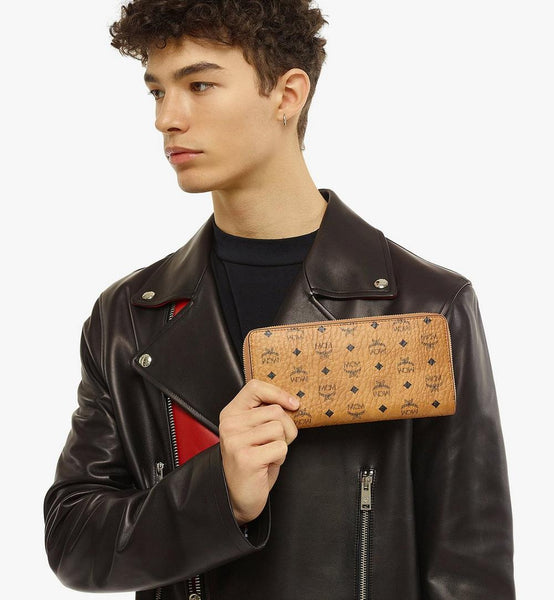 محفظة بسحاب محيط بنقشة فيسيتوس image 5