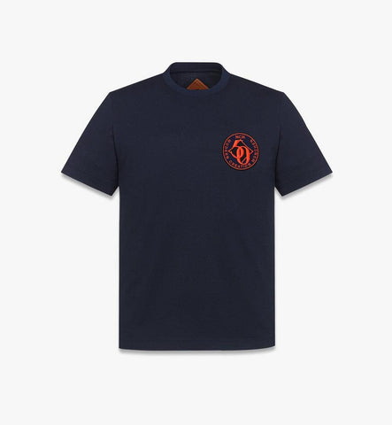 MHTGAMM02VC00L-50th Anniversary T-Shirt in Organic Cotton|Navy Blazer