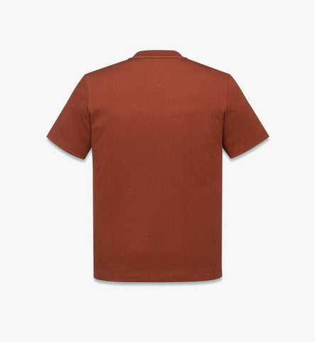 MHTGAMM024B00M-50th Anniversary T-Shirt in Organic Cotton|Cinnamon