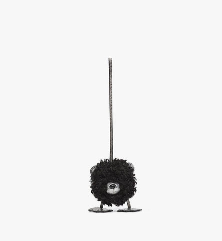 MXZFATA11BK001-AREN FABRIC BEAR CHARMS FFF BK, ONE SIZE|BLACK