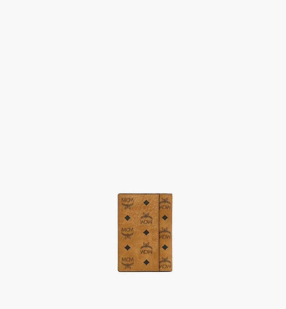 MXAFATA01CO001-AREN VISETOS CARD CASE MNI CO, ONE SIZE|COGNAC