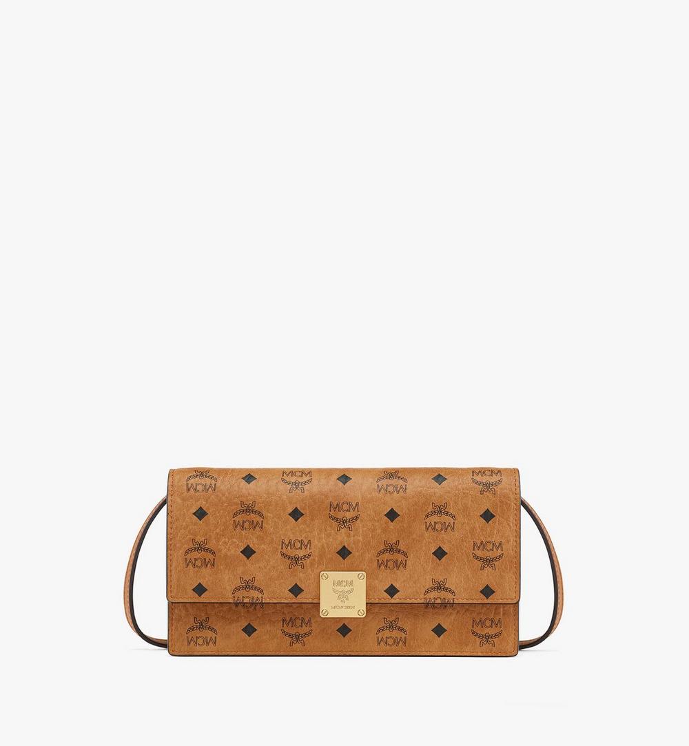 MYLFATA01CO001-AREN VISETOS WALLET ON CHAIN L, ONE SIZE|COGNAC
