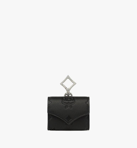 MXZGATA07BK001-AirPods Pro Case in Embossed Monogram Leather|Black