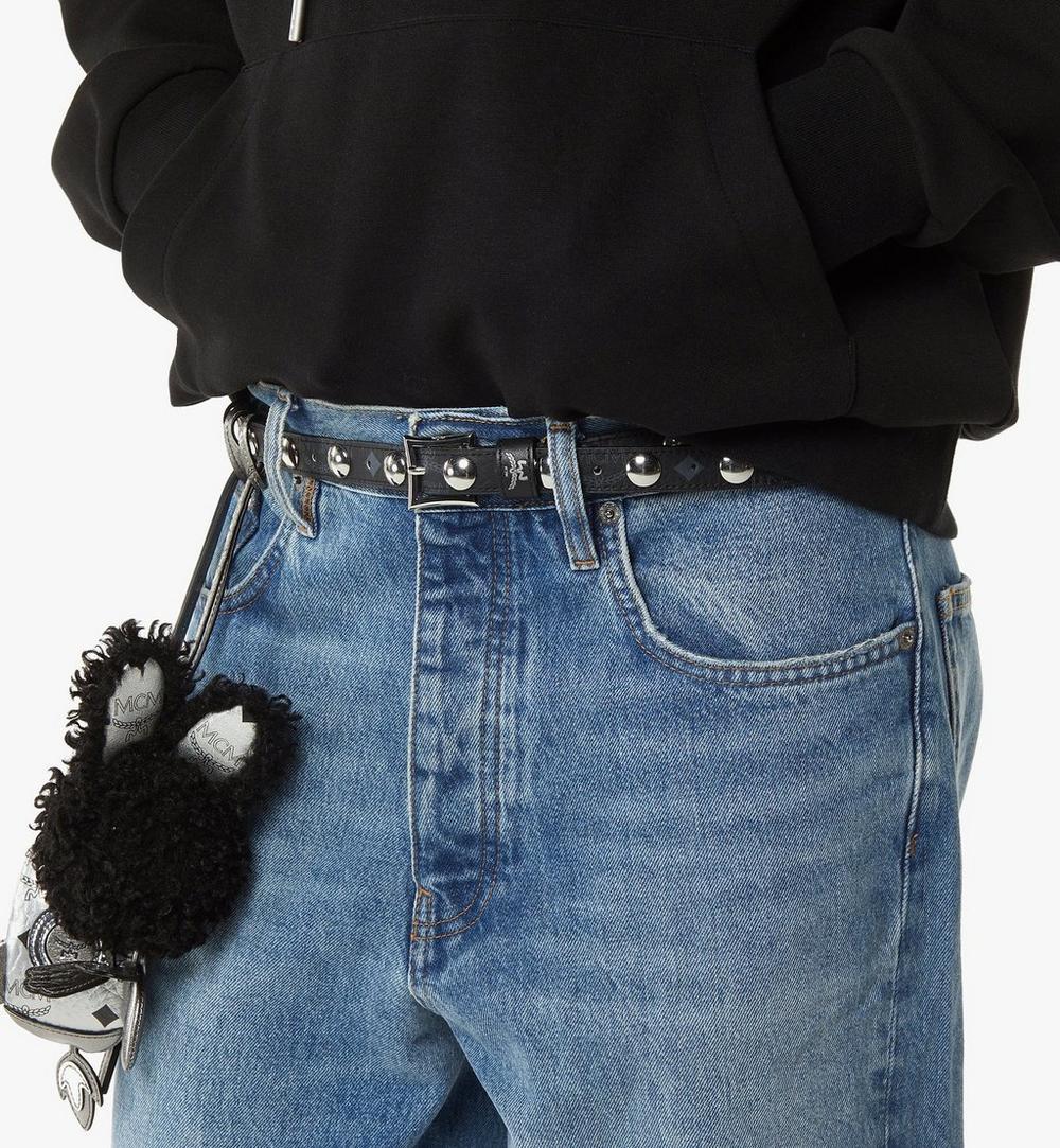 MXBGSTA05BK001-Aren 1" Belt in Galactic Gala Leather|