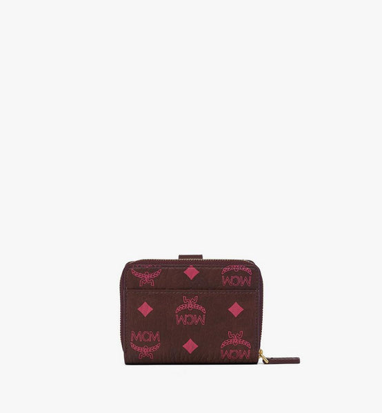 Aren Brass Plate Wallet in Visetos image 3