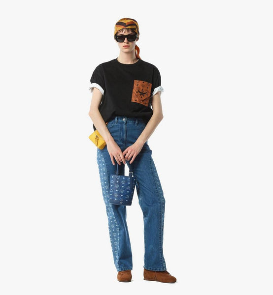Aren Bucket Tote In Visetos image 6