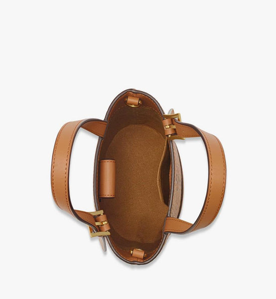 Aren Bucket Tote In Visetos image 3