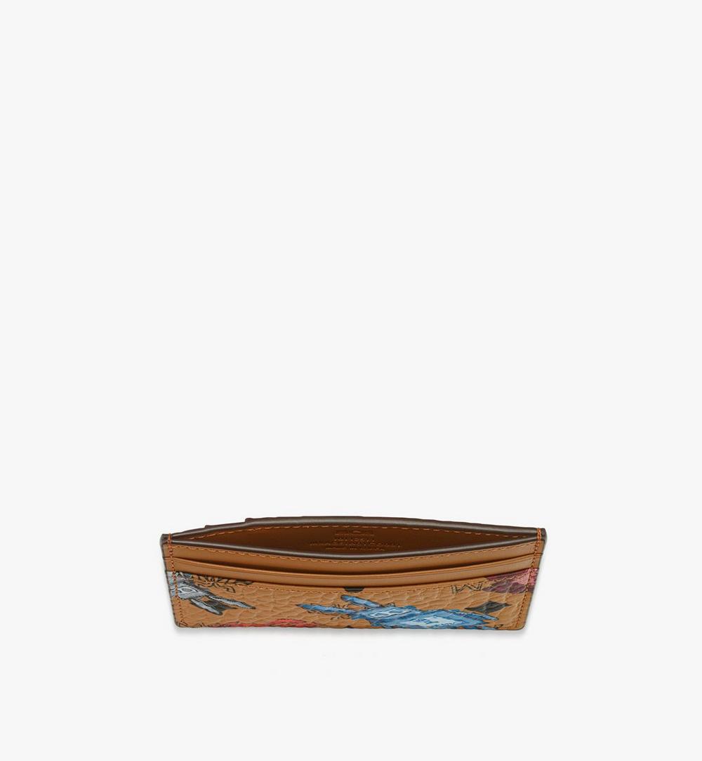 MXAGSTA01CO001-Aren Card Case in Rabot Visetos|COGNAC