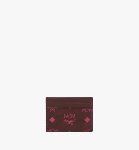 MXAGATA044B001-Aren Card Case in Visetos|Cinnamon