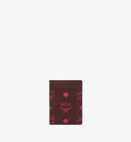 MXAGATA044B001-Aren Card Case in Visetos|Cinnamon