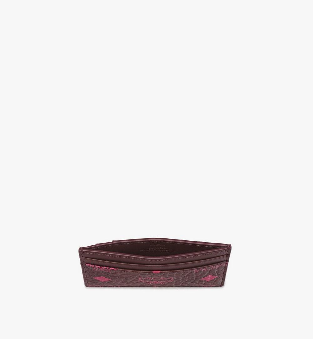 MXAGATA044B001-Aren Card Case in Visetos|Cinnamon