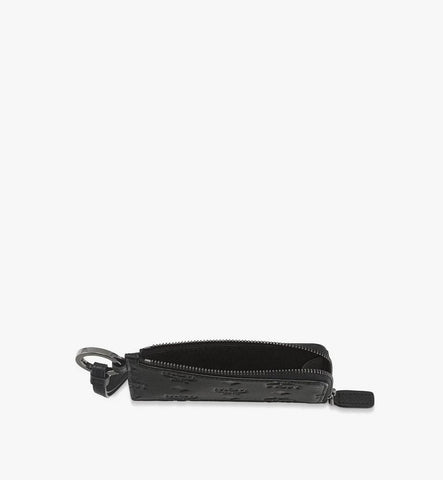 MXAGATA02BK001-Aren Card Pouch in Embossed Monogram Leather|Black
