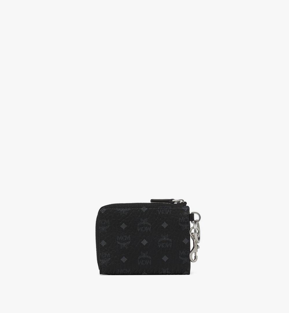 MYAGSTA01BK001-Aren Card Pouch in Visetos|BLACK