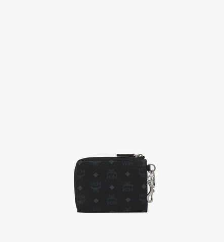 MYAGSTA01BK001-Aren Card Pouch in Visetos|BLACK