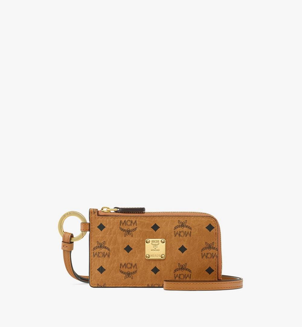MXAGATA01CO001-Aren Card Pouch in Visetos|Cognac