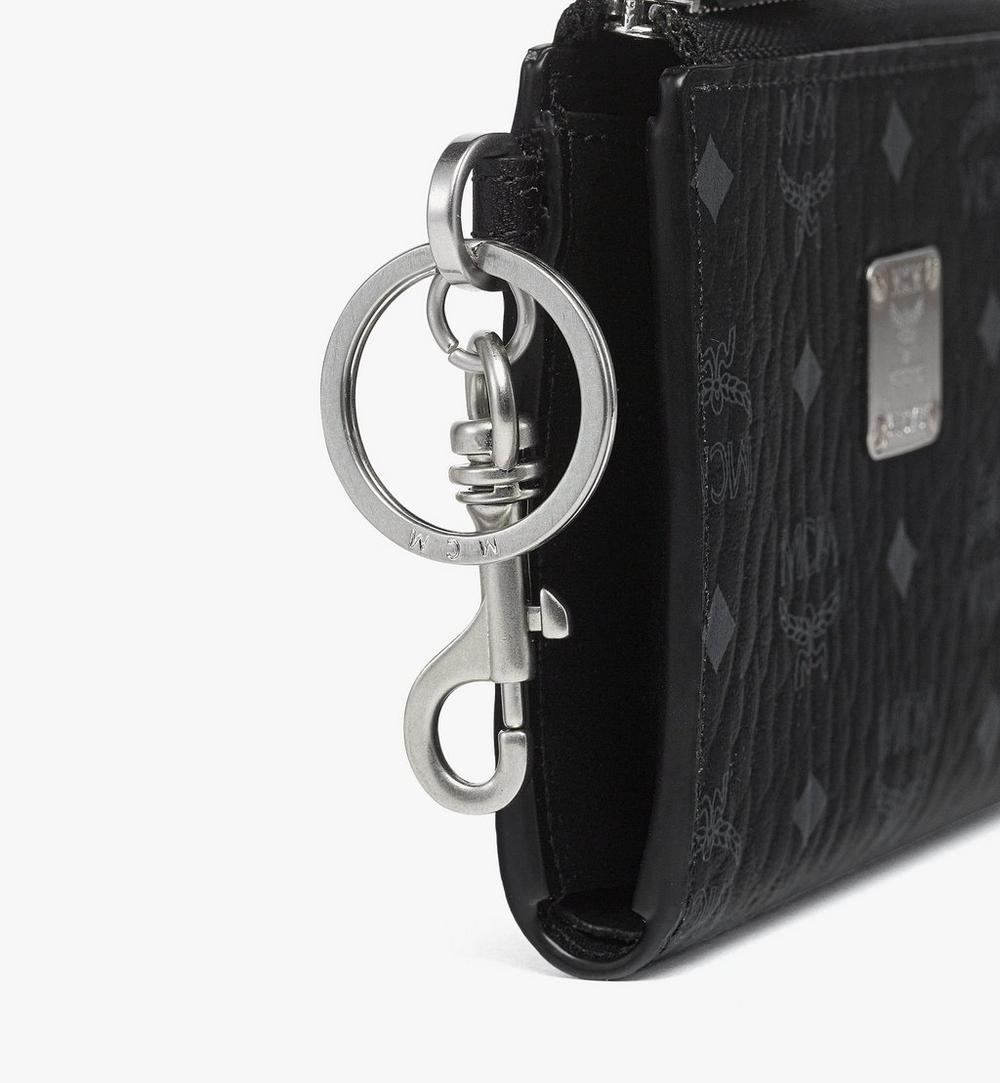 MYAGSTA01BK001-Aren Card Pouch in Visetos|BLACK