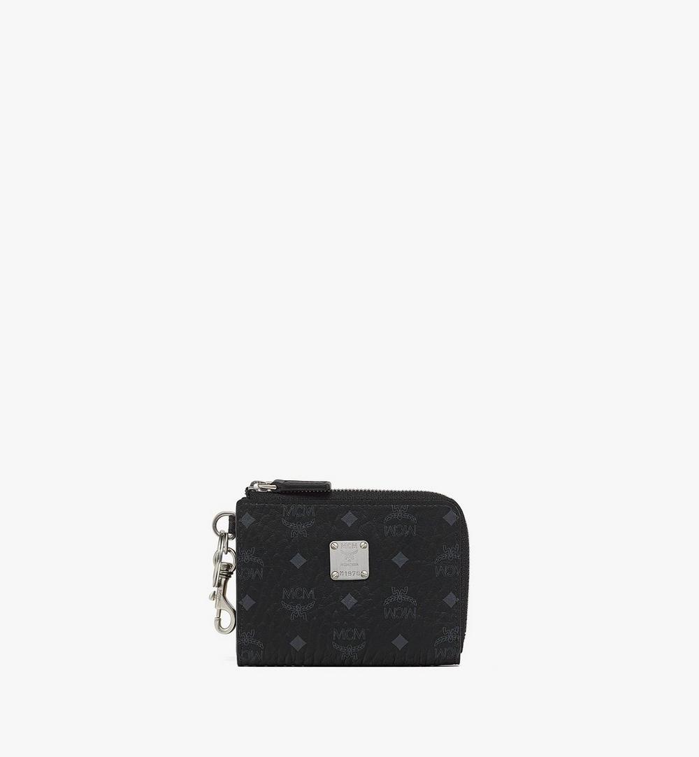 MYAGSTA01BK001-Aren Card Pouch in Visetos|BLACK