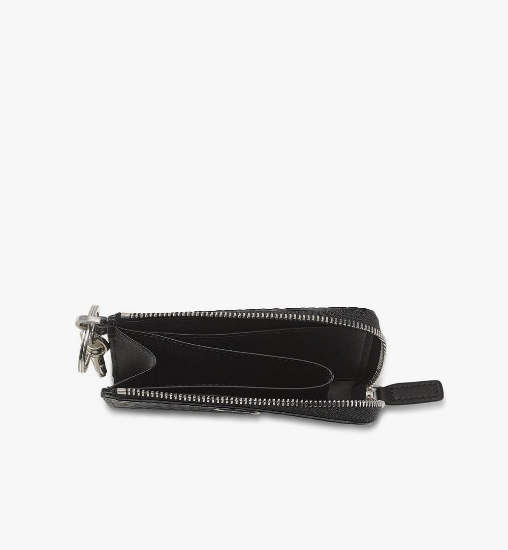 MYAGSTA01BK001-Aren Card Pouch in Visetos|BLACK