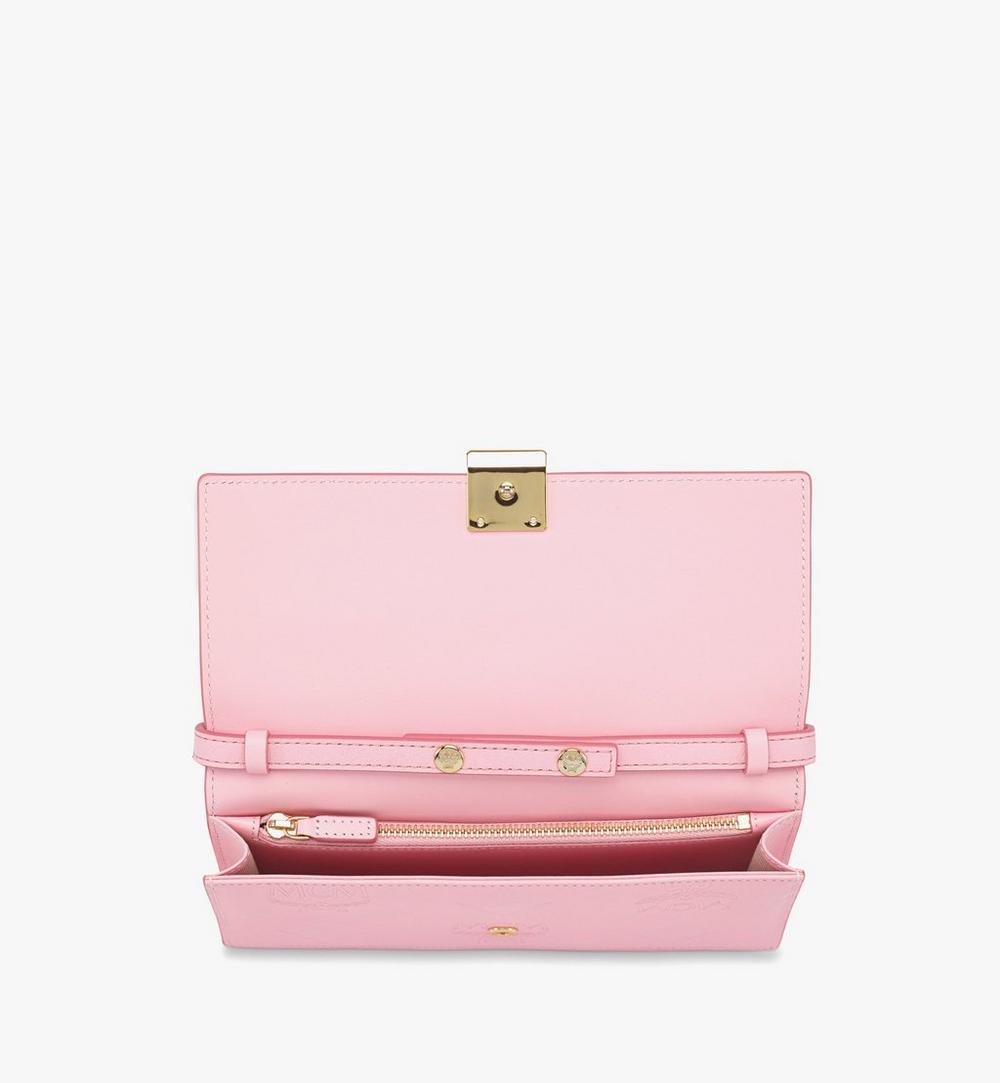 MYLGSTA01QA001-Aren Chain Wallet in Embossed Monogram Leather|LOTUS