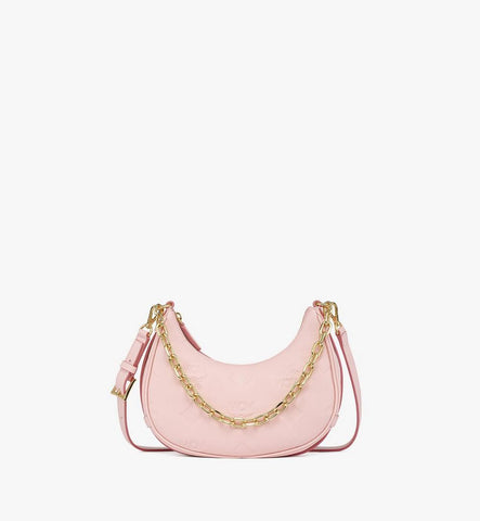 MWHGSTA03QA001-Aren Crescent Hobo Bag in Maxi Monogram Leather|LOTUS
