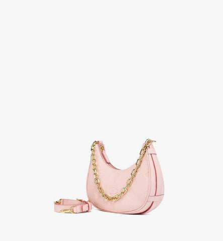 MWHGSTA03QA001-Aren Crescent Hobo Bag in Maxi Monogram Leather|LOTUS