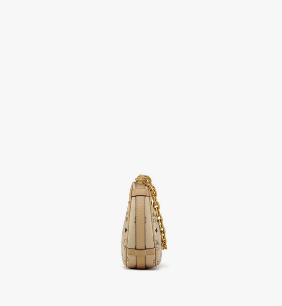 Aren Crescent Hobo Bag in Visetos image 2