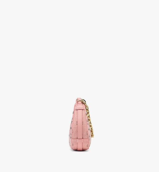 Aren Crescent Hobo Bag In Visetos image 2