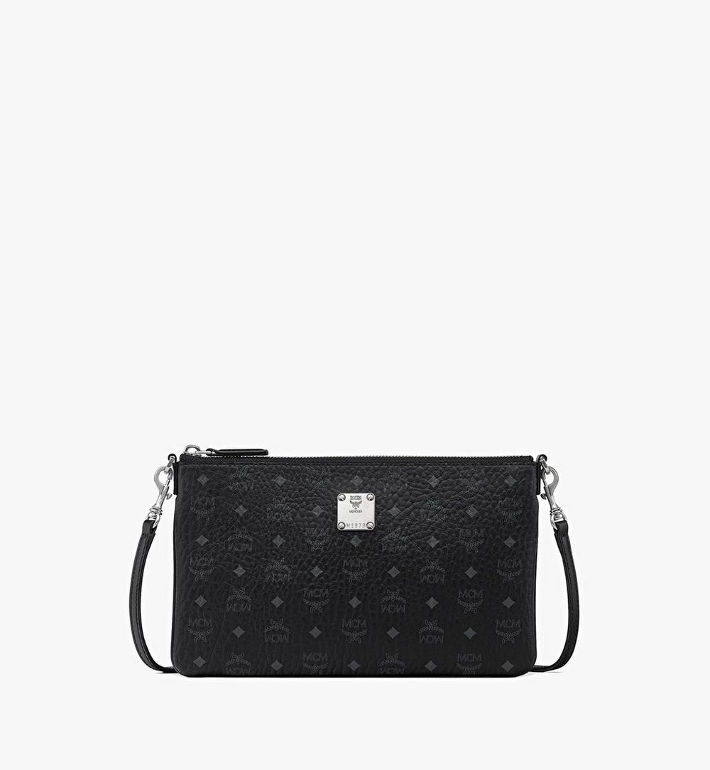 MYZGATA01BK001-Aren Crossbody Pouch in Visetos|Black