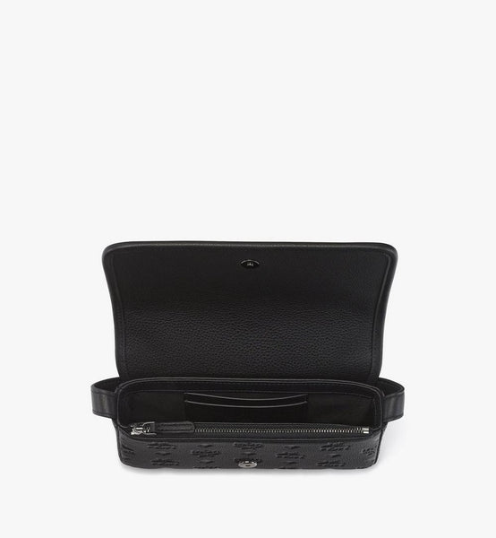 Aren Crossbody Wallet in Embossed Monogram Leather image 3