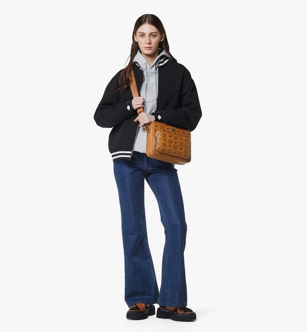 MMRGATA04CO001-Aren Crossbody in Visetos|Cognac
