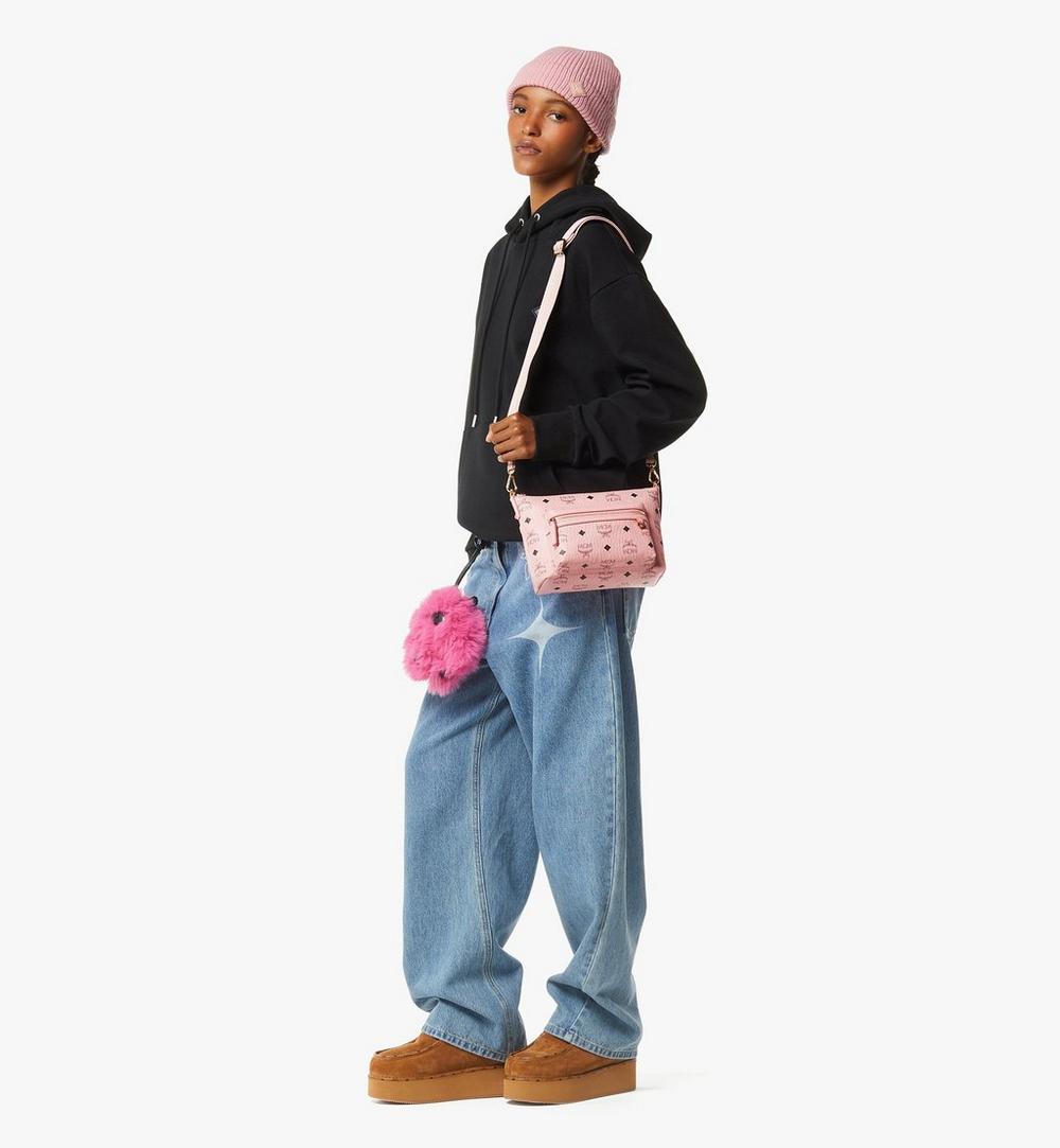 MMRGSTA07PZ001-Aren Crossbody in Visetos|SOFT PINK