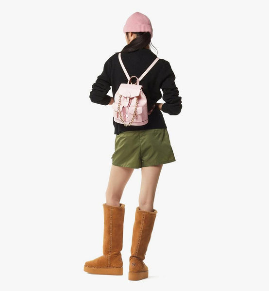 Aren Drawstring Backpack In Maxi Monogram Leather Small image 8