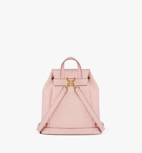 Aren Drawstring Backpack In Maxi Monogram Leather Small image 4