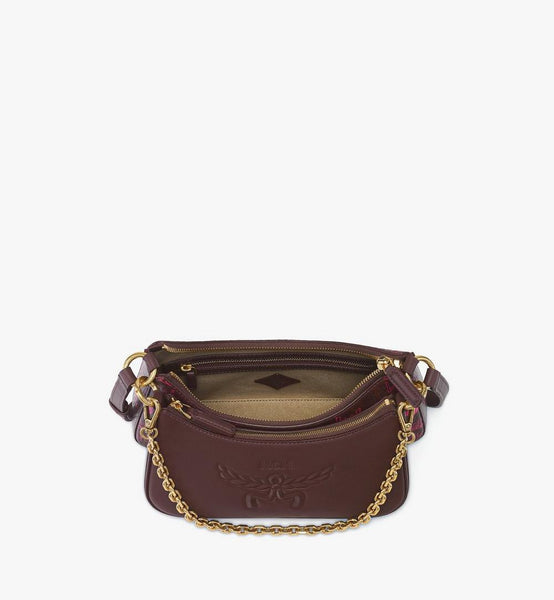 Aren Duo Hobo in Maxi Visetos and Calfskin image 3