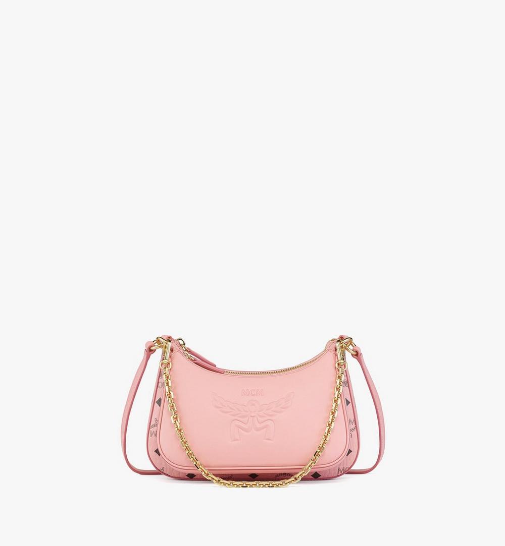 MWHGSTA04PZ001-Aren Duo Hobo in Visetos|SOFT PINK